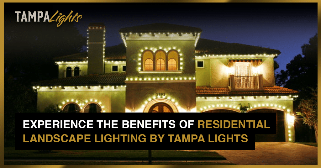 Experience the Benefits of Residential Landscape Lighting by Tampa Lights